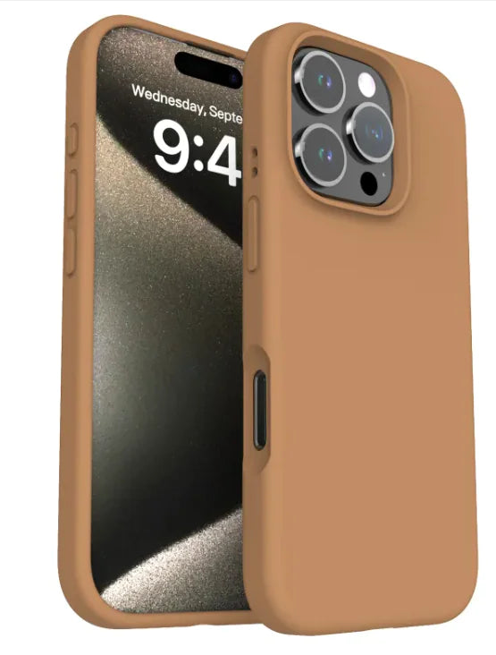 Solid Color Drop-resistant Phone Case
