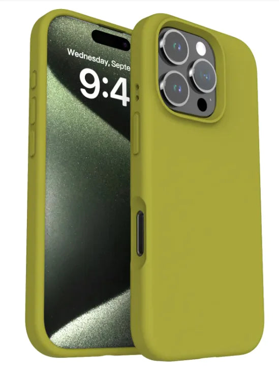 Solid Color Drop-resistant Phone Case