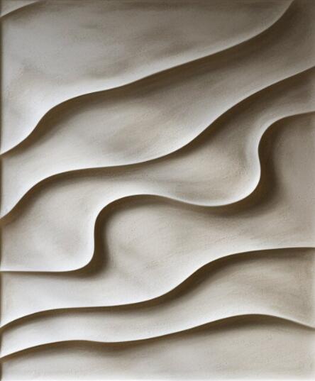 3D Vision Textured Wrinkle Minimalist Wall