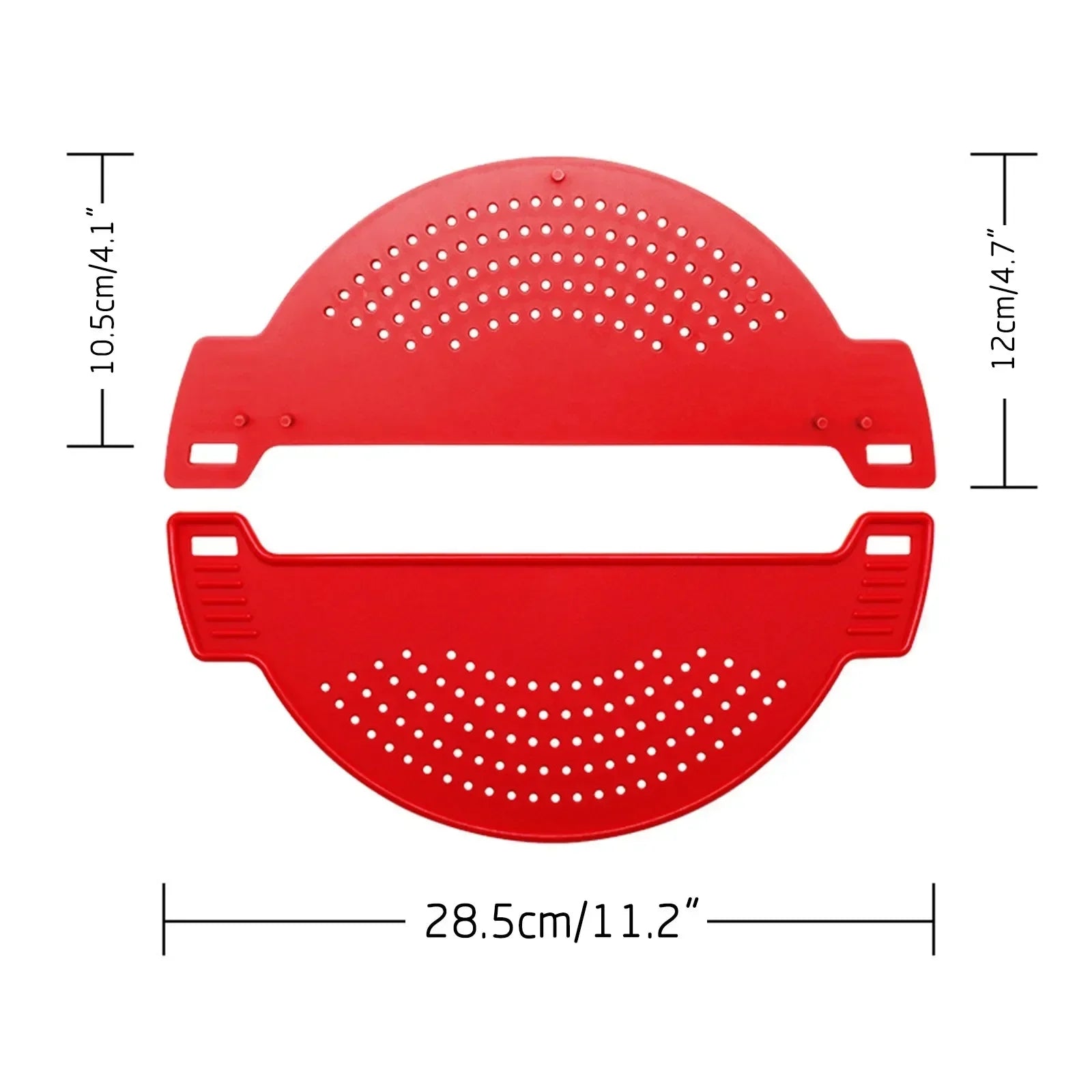 Silicone Pan Pot Strainer Pot