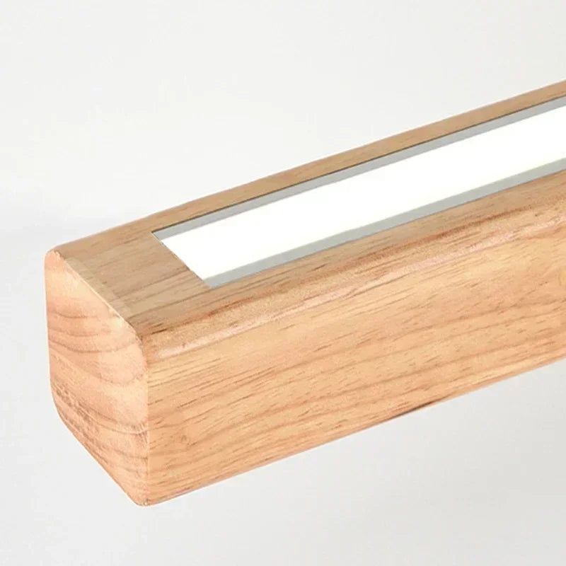 Modern Wood LED Pendant Light