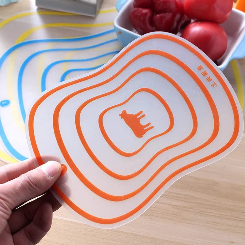 Flexible Transparent Cutting Board Kitchen