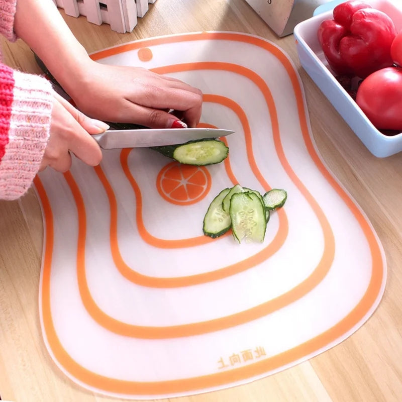 Flexible Transparent Cutting Board Kitchen