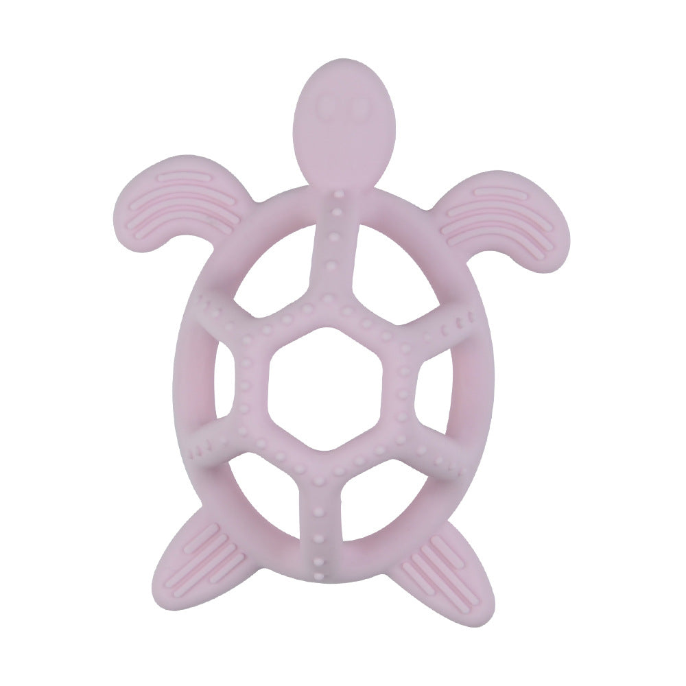 Baby Silicone Teether Rodent Cartoon Animals 1pc Food Grade Silicone Turtle DIY Teething Toys For Teeth Rod Teethers Gift