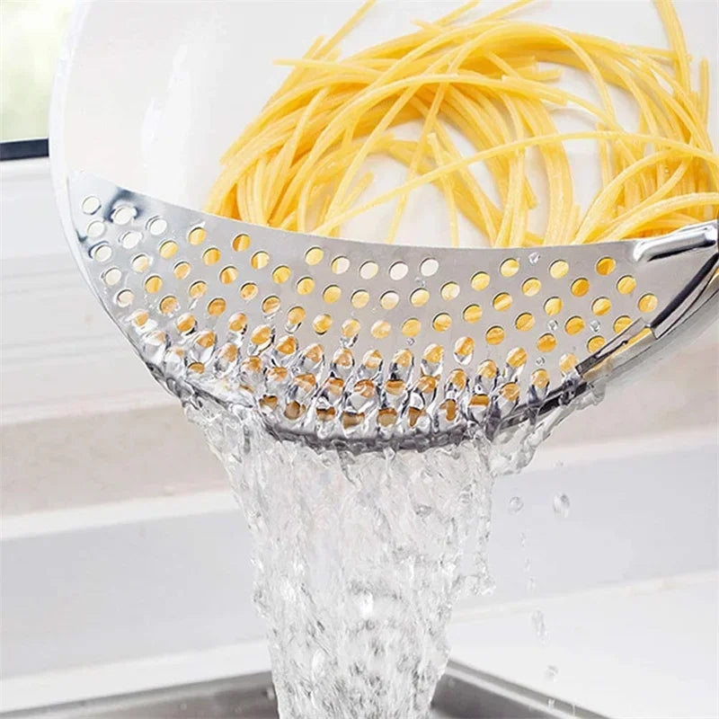 Pot Strainer Pan Drainer