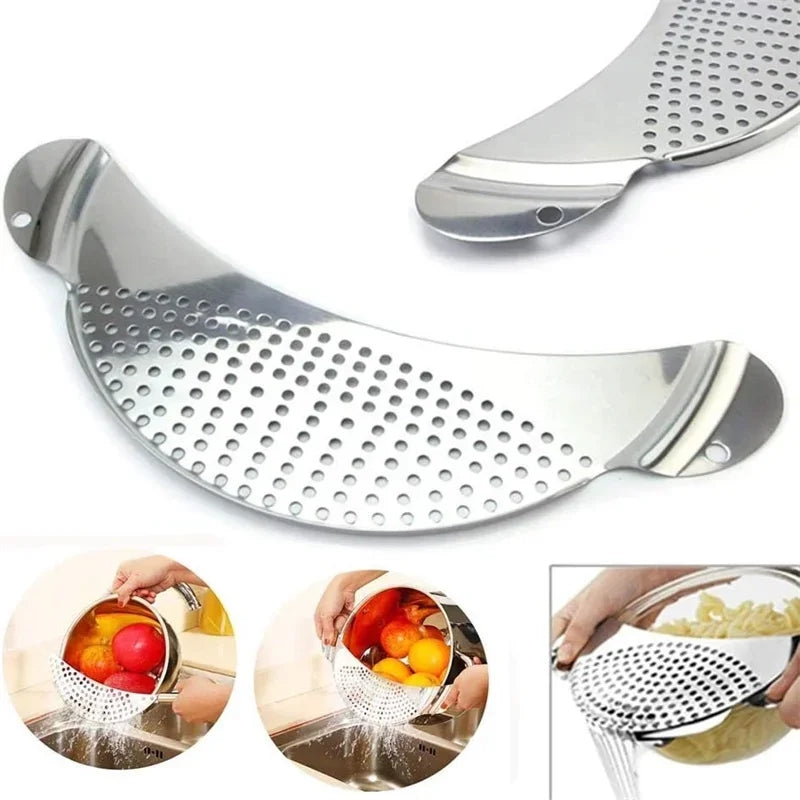 Pot Strainer Pan Drainer