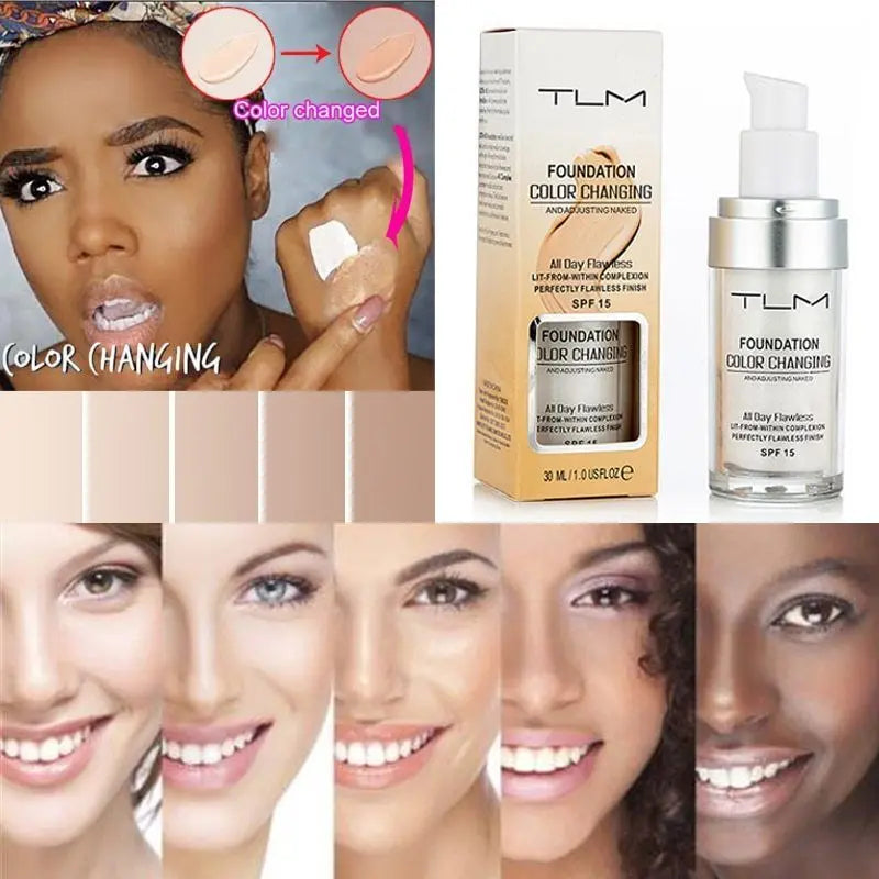 Magic Color Changing Foundation