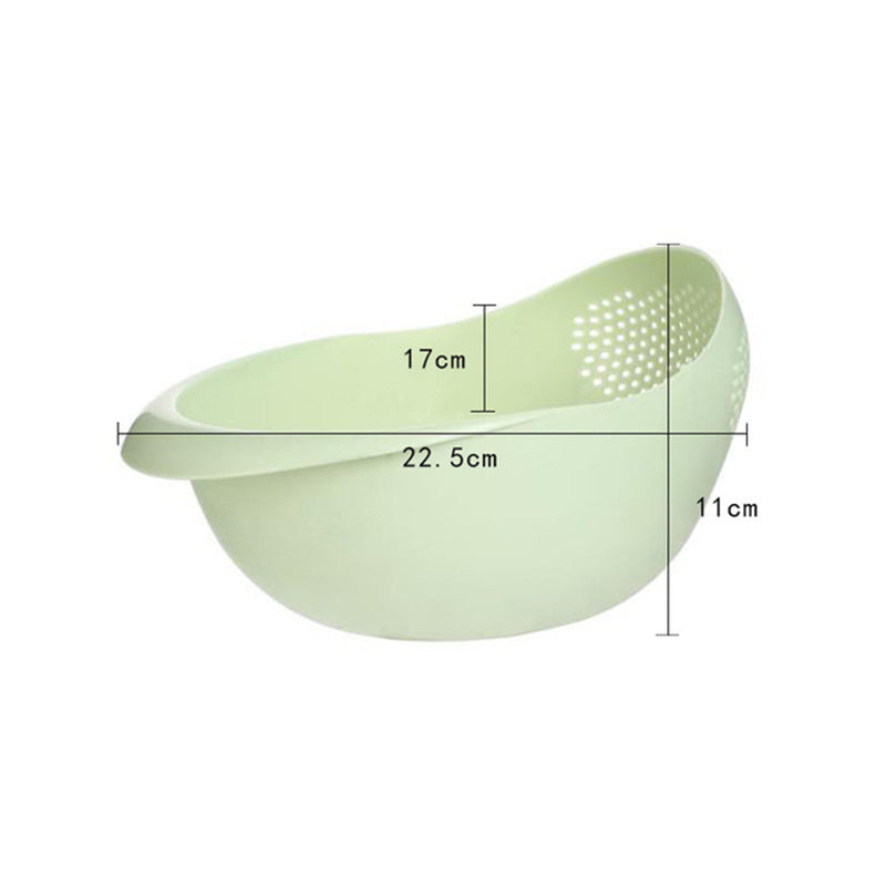 Rice Sieve Plastic Colander Kitchen Drain Basket