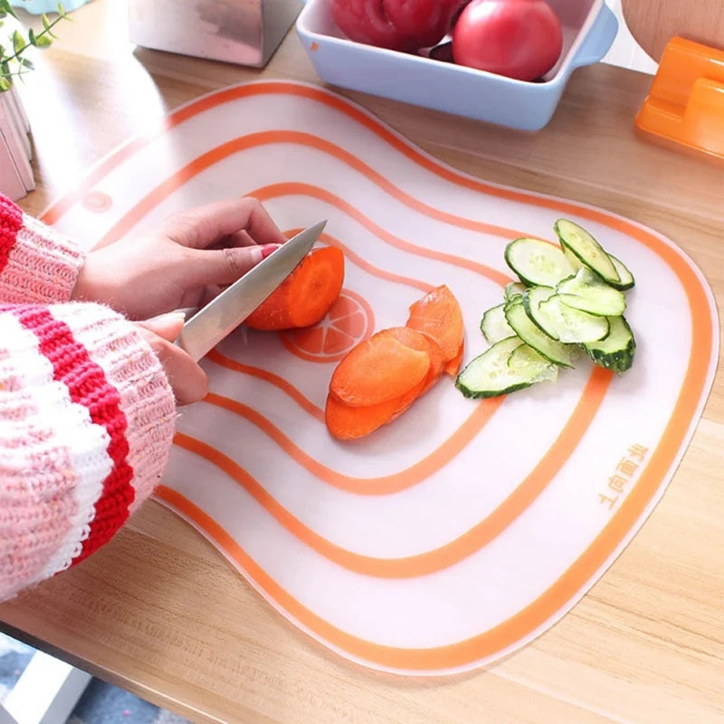 Flexible Transparent Cutting Board Kitchen